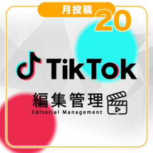 TikTok 月20投稿